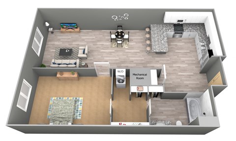 Heartwood - 3D - Vivere Floor Plan